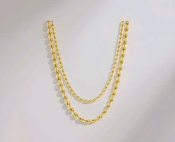 PALMONAS 18k Gold Plated Beaded Bliss Necklace for Women - Waterproof & Anti-Tarnish Necklace | Gift for Girls & Women