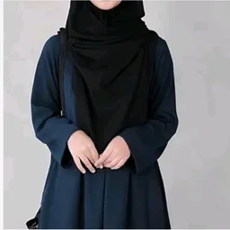 Two Pieces Abaya Dress with Zip On Front made with Nida Matte Fabric - Knee length Burqa for Women and Girls
- 2XL, Teal Green