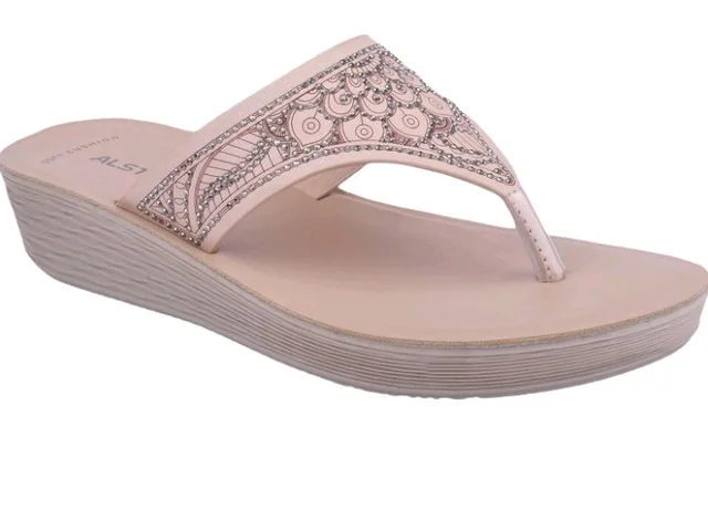 ALSTEN Womens Slippers Slip-on Open Toe Casual Footwear Lightweight Comfortable Sandals Daily Use