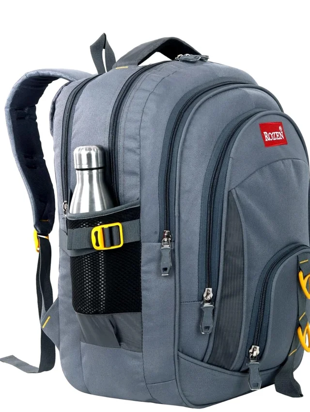 ROZEN 47 Ltrs, 46 cms School Bag Class 5-12 Large 5 partition Laptop Collage Office Travel Backpack Unisexp
