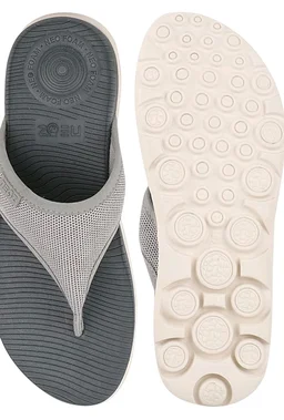 URJO womens Trend-1 Women's Flipflops With Levirex for 40% Less Pressure Arch Support & Anti-skid Comfort By Neo Slipper