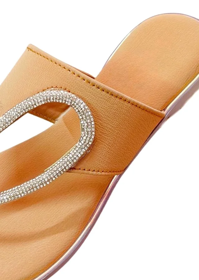 Rivelle Flat Sandal for Women & Girls | Comfortable and Extra Cushioned Insole | Fit for every occasion, Daily, Office, Ethnic and festive