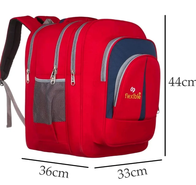 60L Large Trendy Jumbo Backpack for School 6th to 10th class|College|Travel For Both Boys And Girls Waterproof Backpack