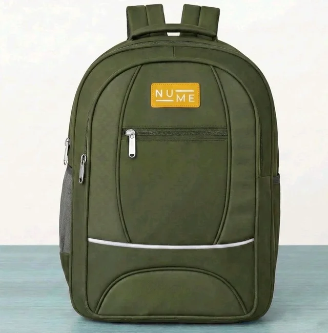 NUME®Heavy Duty Unisex School Backpack | Durable & Water-Resistant Backpack | Multi-Utility Backpack | 55 L