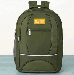 NUME®Heavy Duty Unisex School Backpack | Durable & Water-Resistant Backpack | Multi-Utility Backpack | 55 L