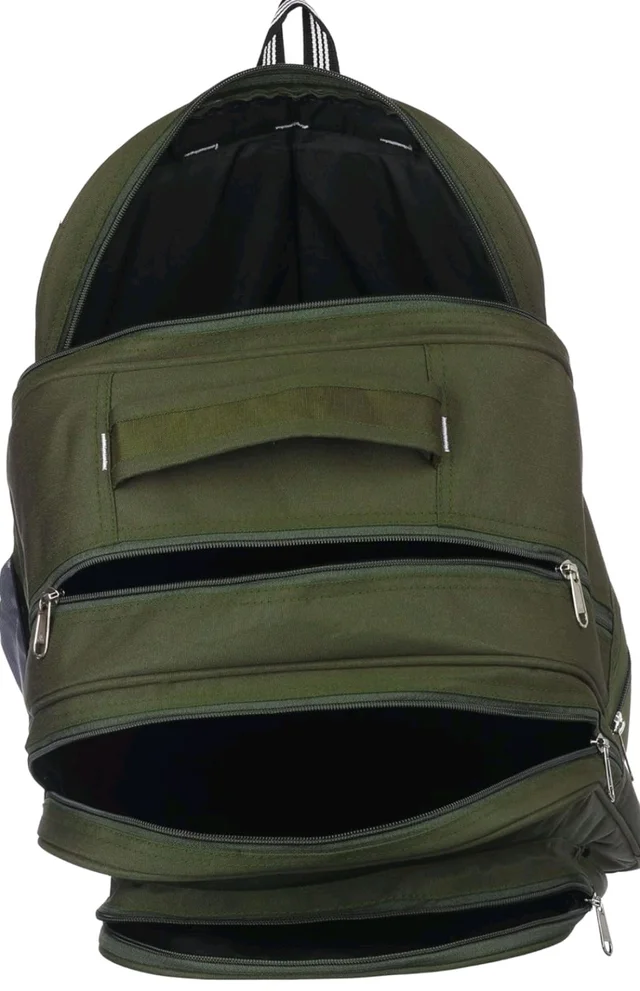 NUME®Heavy Duty Unisex School Backpack | Durable & Water-Resistant Backpack | Multi-Utility Backpack | 55 L