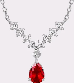 GIVA 925 Silver Soulmate Necklace|Gift for Girlfriend| With Certificate of Authenticity and 925 Stamp | 6 Months Warranty*