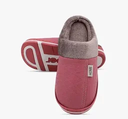 VRITRAZ Super Soft Stitched Design Comfortable | Anti Skid Lightweight PU & Fur Winter Slipper For Boys and Mens, Warm House Chappal