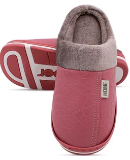 VRITRAZ Super Soft Stitched Design Comfortable | Anti Skid Lightweight PU & Fur Winter Slipper For Boys and Mens, Warm House Chappal