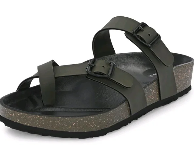Centrino Sandals for Men | Berkin-Style Slip-On Casual Sandal with Open Toe Design | Comfortable PU Footbed, Arch Support & Lightweight On-Grip Sole for Outdoor Wear (7312)
50+ bought in past month