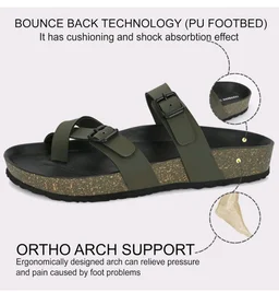 Centrino Sandals for Men | Berkin-Style Slip-On Casual Sandal with Open Toe Design | Comfortable PU Footbed, Arch Support & Lightweight On-Grip Sole for Outdoor Wear (7312)
50+ bought in past month