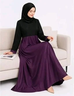Mehar Hijab Nia Abaya with Hijab Shwal for Women| Elegant Modest Islamic Wear
- 2XL, Wine