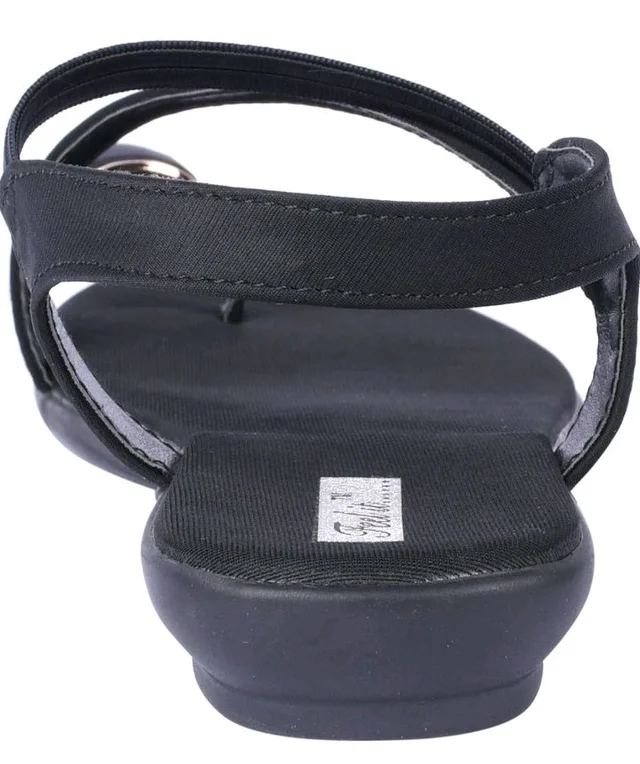Feel it Flats Sandal Comfort Wear for Women's & Girl's I Ladies Stylish Comfortable Flat Sandals Slippers with Back Strap for Casual & Of