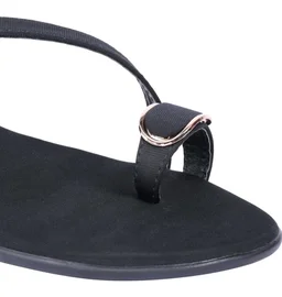 Feel it Flats Sandal Comfort Wear for Women's & Girl's I Ladies Stylish Comfortable Flat Sandals Slippers with Back Strap for Casual & Of