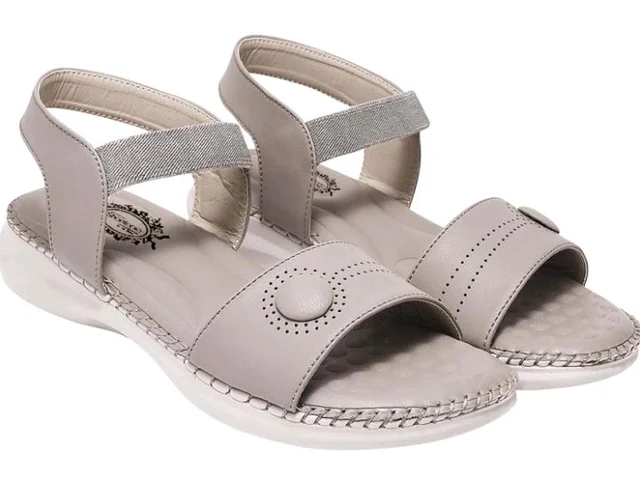 Shoetopia Women’s Comfort Sandals | Lightweight Casual Flats with Soft Sole & Ankle Strap for Daily FootWear
