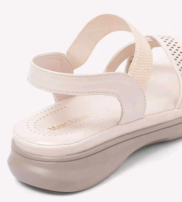 Marc Loire Women's Comfortable Slip on Casual Open Toe Flats Sandals
