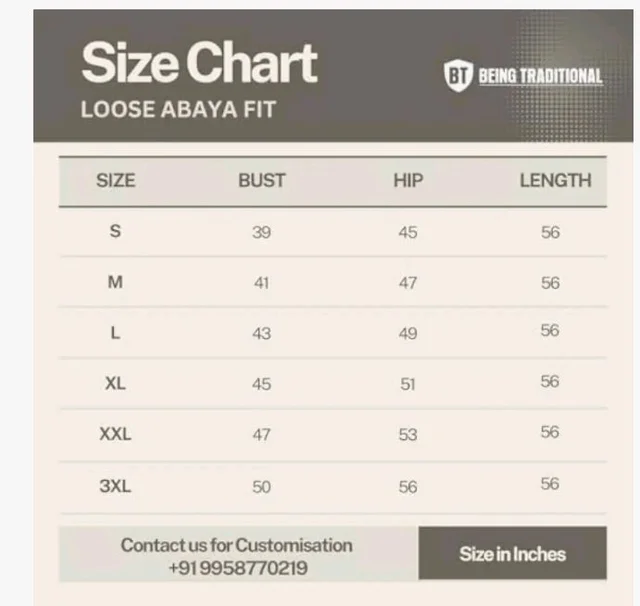 Women’s CEY Fabric Classic Hand Embroidered A-Line Abaya Dress (BT-EAB-006)
- L, White