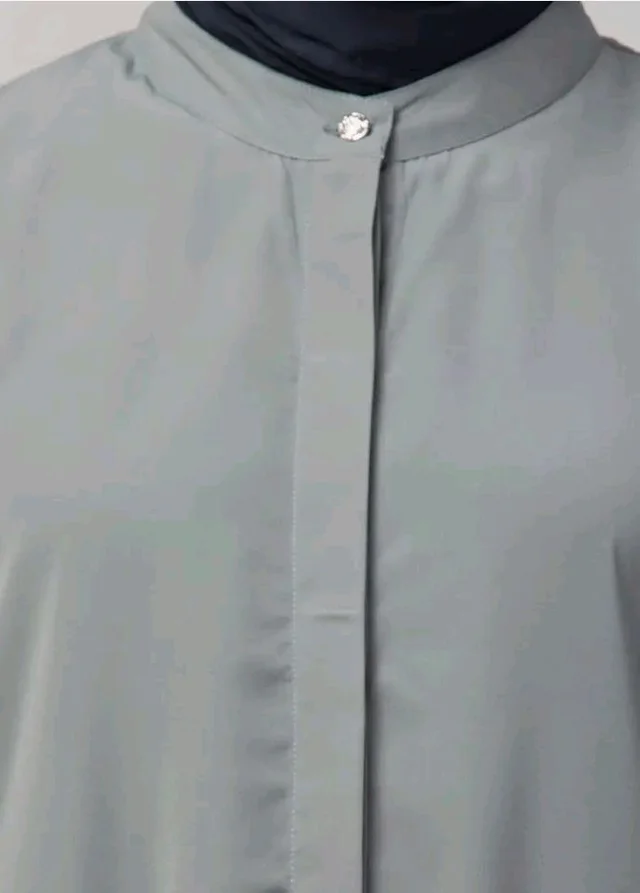 Mallika Women Modest Wear Front Open Abaya Burkha for Everyday use
- 3XL, Grey