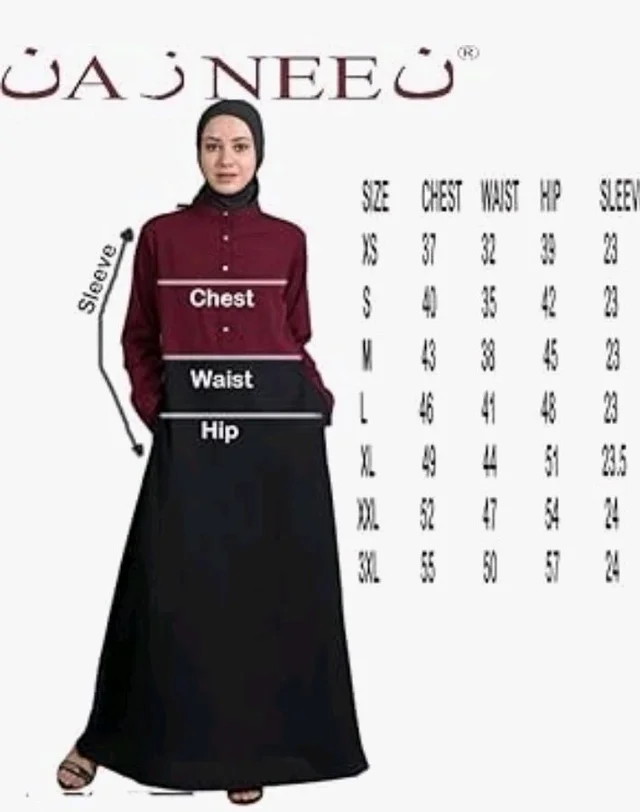 Mallika Women Modest Wear Front Open Abaya Burkha for Everyday use
- S, Dustry Purple
