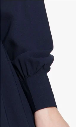 Mallika Women Modest Wear Front Open Abaya Burkha for Everyday use
- 2XL, Navy