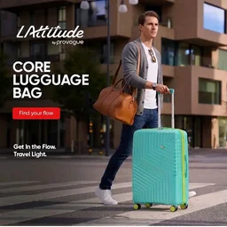 Core Cabin Suitcase 55 cm 20 inch Polypropylene Hard Trolley Bag, 8 Spinner Wheels, Recessed Number Lock, Lightweight Carry-On Luggage for Men & Women Aegean Blue/Meadow Yellow
100+ bought in past month