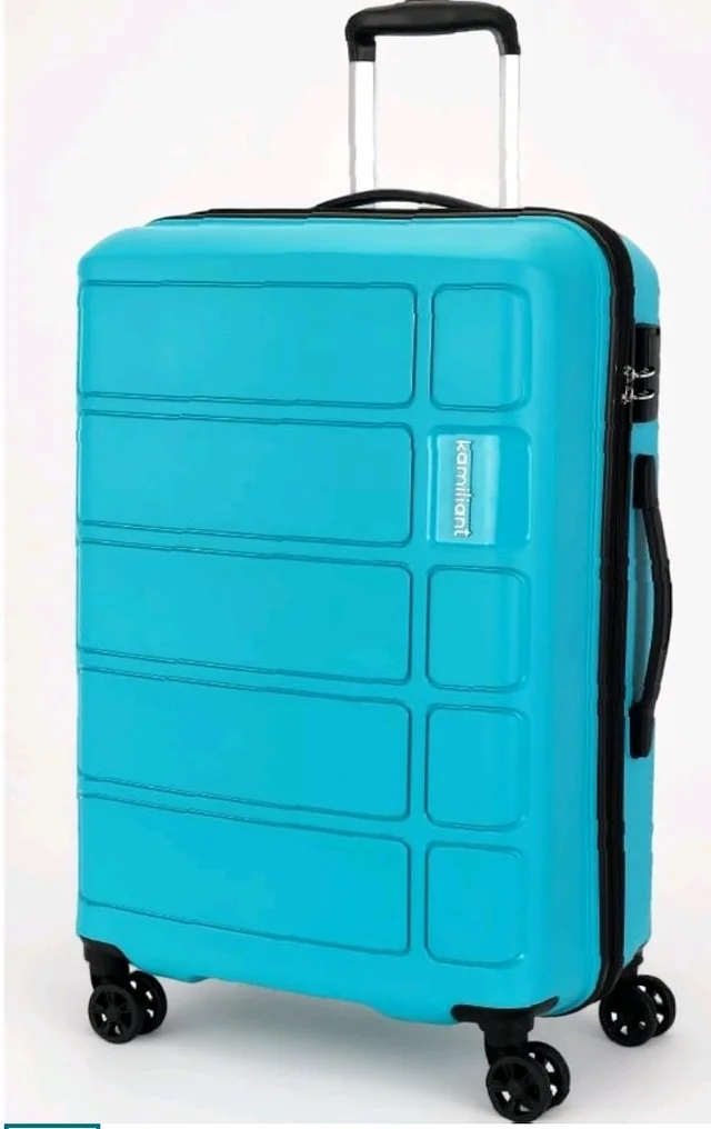 Kamiliant by American Tourister Medium Harrier Edge 8W 68 Cms Check-in (PP) Hard Sided 8 Wheels Spinner Luggage/Suitcase/Trolley Bag (Coral Blue) (Double Wheel)
100+ bought in past month