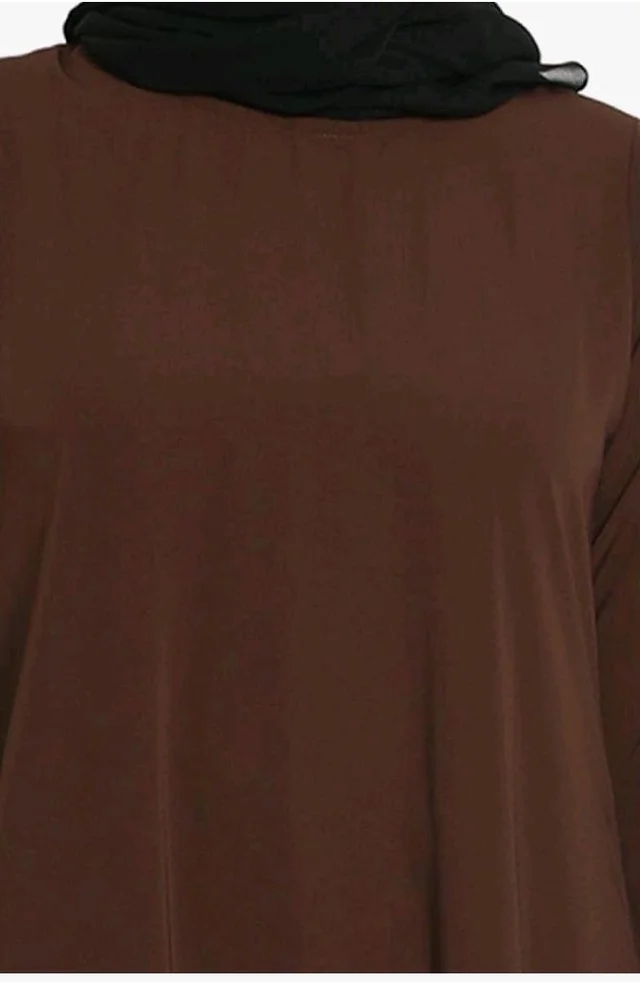Women’s A-Line Inner Abaya Dress With Side Pocket (BT-ALA- 002)
- 2XL, Coffee Brown