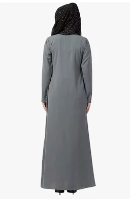 Women’s A-Line Inner Abaya Dress With Side Pocket (BT-ALA- 002)
- M, Grey