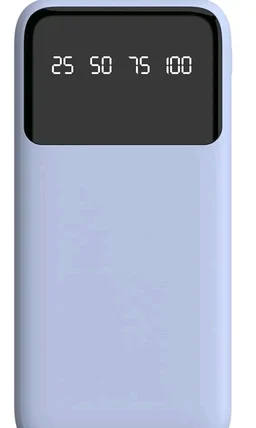 E GATE 105P Powerbank 10000mAh Fast Charging | Built-in Lightening & Type C Cable for iPhone, Android, TWS etc| Multi Device 22.5W Power Bank 5-in-1 Charger | USB X 2, Type C X 2 & Lightening (Blue)