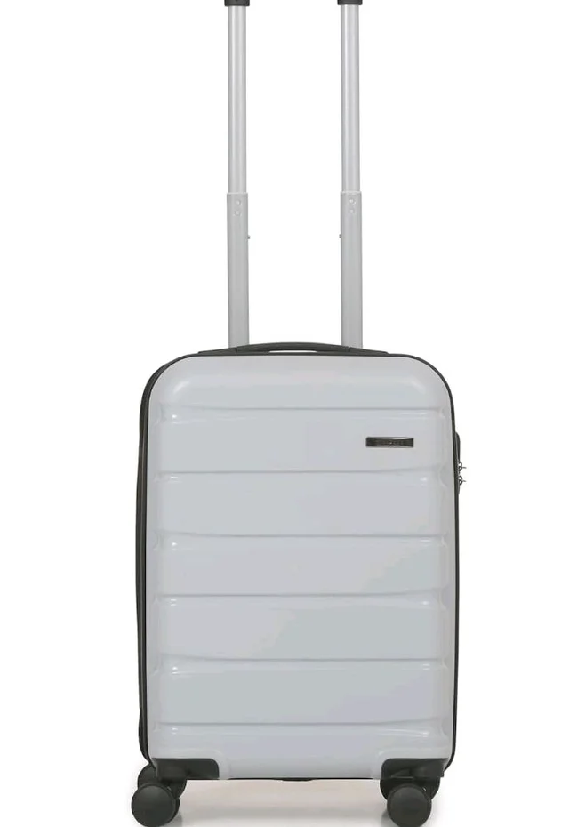 TEAKWOOD LEATHERS Unisex 8 Wheels Trolley Bag, Hard Cabin with Zipper Closure, Adjustable Push Button & Cross Side Strap, Lock System 360 Degree (55 CM, Metallic Silver)
100+ bought in past month