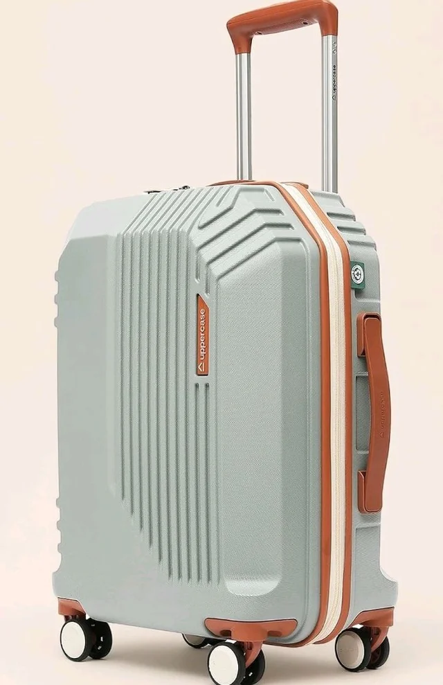 uppercase Vector Trolley Bag Small Size 55cm, Hardsided Suitcase (Green)
Anti-Theft Zippers | 8 Smooth-Rolling Spinner Wheels | TSA-Approved Lock | 5.5 Years Warranty | Durable Polycarbonate Shell
100+ bought in past month