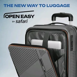 Safari Aeon Cabin Luggage with Laptop Compartment, Gun Metal
Laptop Compartment