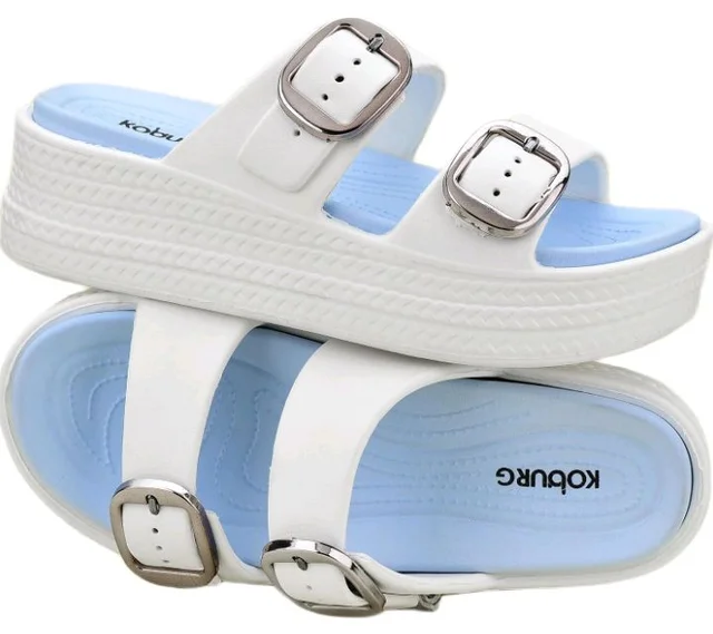 KOBURG Diva Sandals for Women| Durable| Lightweight| Daily|Stylish l Antiskid|Heels|Easy to Clean Sandals| Comfortable | Extra Soft Slide KS-444
