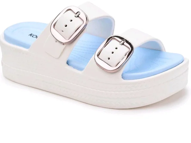 KOBURG Diva Sandals for Women| Durable| Lightweight| Daily|Stylish l Antiskid|Heels|Easy to Clean Sandals| Comfortable | Extra Soft Slide KS-444