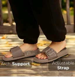 YOHO Grape Sliders for Women & Girls | Stylish,Cushioned, Lightweight Slides & Waterproof Flip Flops | Adjustable Buckle | Comfortable Monsoon Footwear