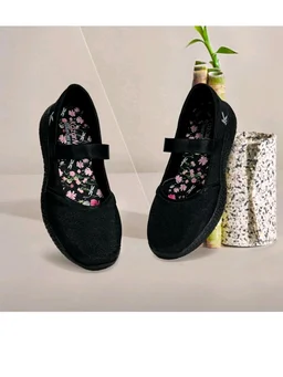 KazarMax Women's Mary Jane Slip On Shoes | Casual Ballet Flats Ballerinas | Lightweight Comfortable Flat Shoes for Women
