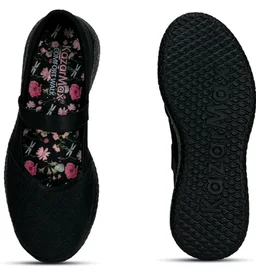 KazarMax Women's Mary Jane Slip On Shoes | Casual Ballet Flats Ballerinas | Lightweight Comfortable Flat Shoes for Women