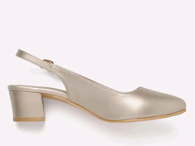 Marc Loire Women's Pointed Toe Block Heel Pumps for Office, Party and Formal Occasions