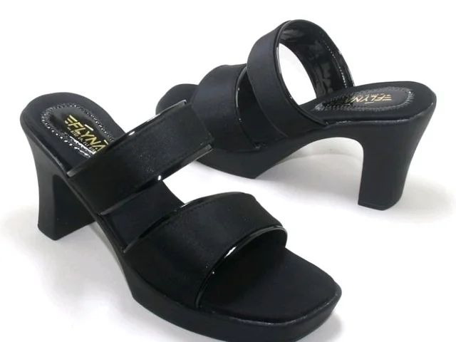 Women’s Fashionable Maroon Multi-Strap Heels | Open Toe Block Heel Sandals