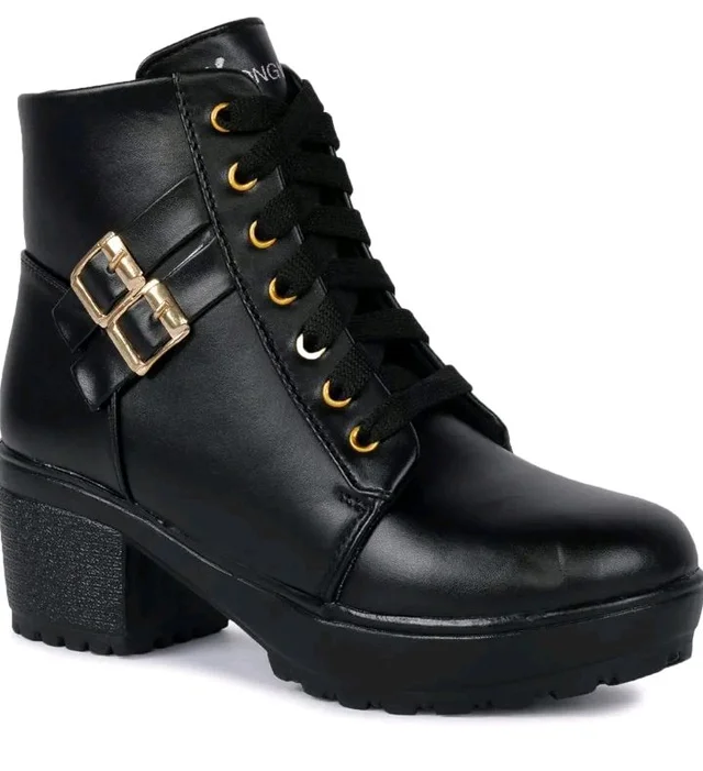 Longwalk Women Fashion Casual Boot High Ankle Heel for Girls Boot