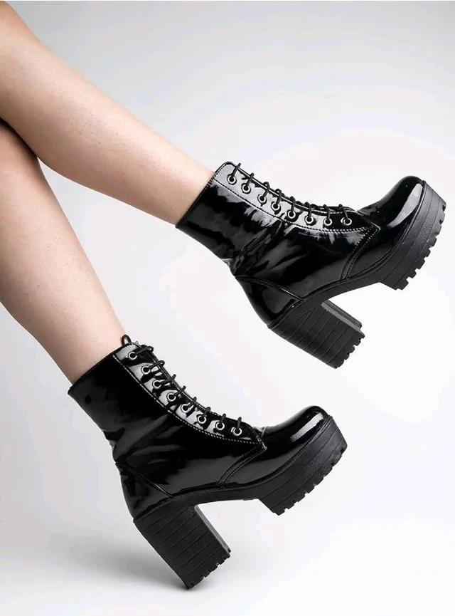 Shoetopia Women & Girls Lace Up Block Heeled