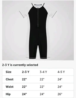A.T.U.N. (ALL THINGS UBER NICE) Boys One Piece Swimsuit with Front Zip Closure | Half Sleeve Athletic Swimwear with Knee Length Fit | Comfortable Pool and Beach Swimming Costume for Kids - 13-14 y