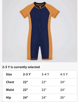 A.T.U.N. (ALL THINGS UBER NICE) Boys One Piece Swimsuit with Front Zip Closure | Half Sleeve Athletic Swimwear with Knee Length Fit | Comfortable Pool and Beach Swimming Costume for Kids - 12-13 y, Navy Mastard