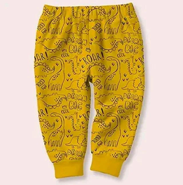 minicult Cotton Pajama Pants with All Over Print for Boys and Girls (Multicolor Designs)(Pack of 5) - 9-10 y, Multicolours