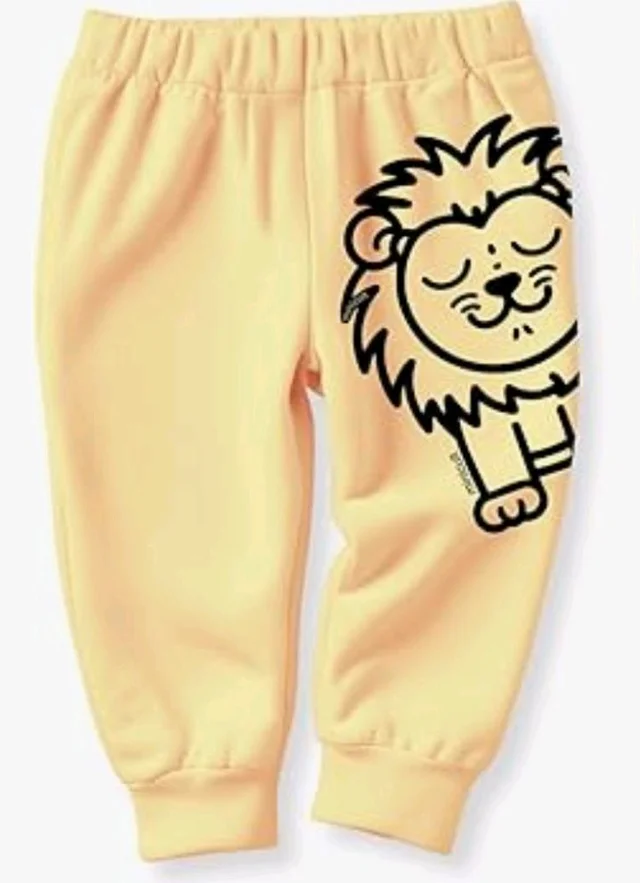 minicult Cotton Pajama Pants with All Over Print for Boys and Girls (Multicolor Designs)(Pack of 5) - 3-6 M, Multicolours