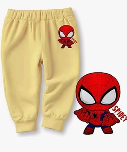 minicult Cotton Pajama Pants with All Over Print for Boys and Girls (Multicolor Designs)(Pack of 5) - 2-3 y, Marvel