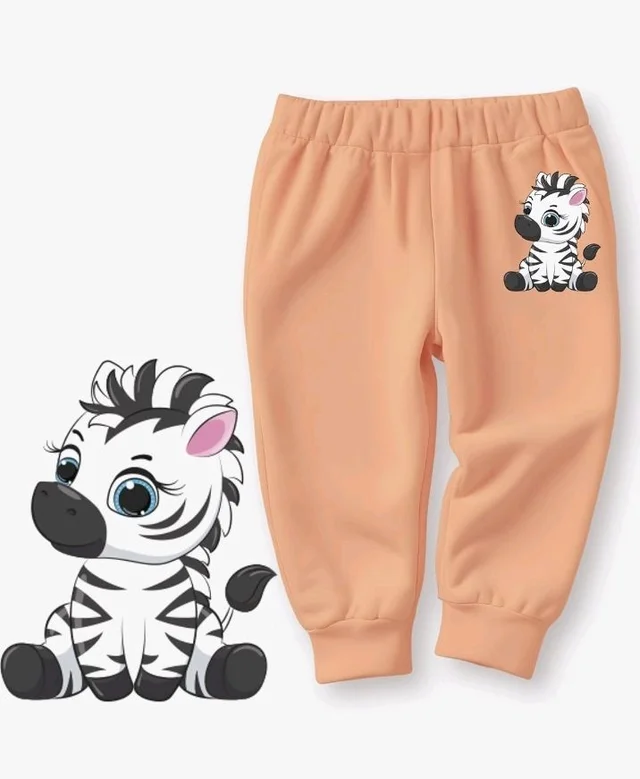 minicult Cotton Pajama Pants with All Over Print for Boys and Girls (Multicolor Designs)(Pack of 5) - 6-12 m, Pink 1