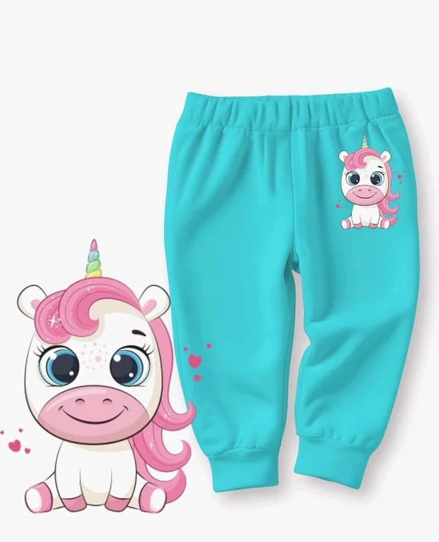 minicult Cotton Pajama Pants with All Over Print for Boys and Girls (Multicolor Designs)(Pack of 5) - 6-12 m, Pink 1