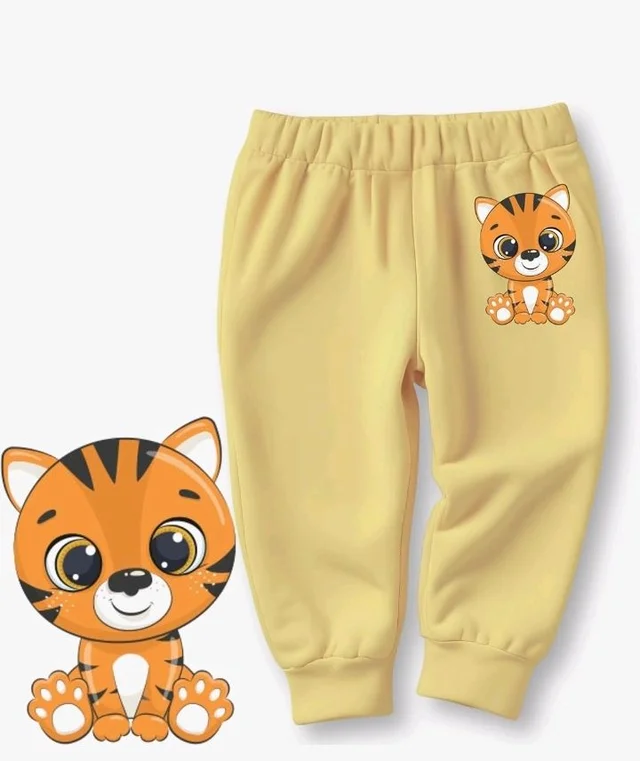 minicult Cotton Pajama Pants with All Over Print for Boys and Girls (Multicolor Designs)(Pack of 5) - 5-6 y, Pink 1