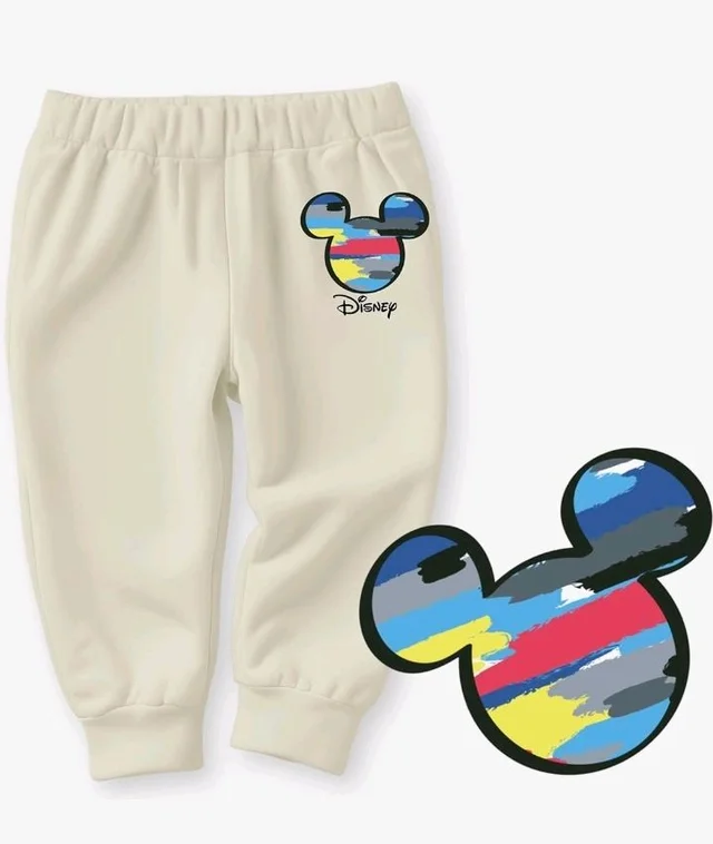 minicult Cotton Pajama Pants with All Over Print for Boys and Girls (Multicolor Designs)(Pac - 6-12 m, Disney